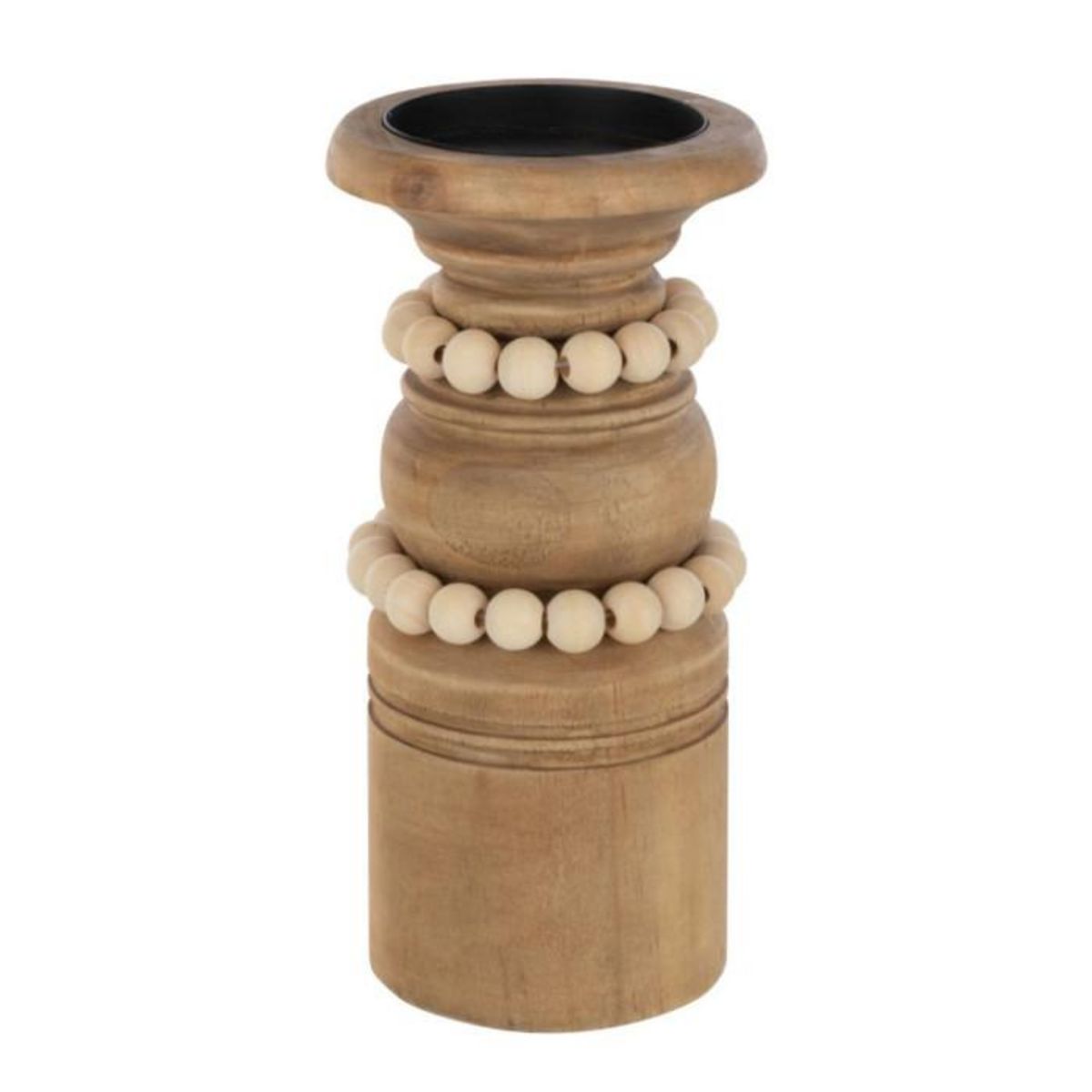 Paris Prix Bougeoir Déco en Pin  Pila  20cm Naturel