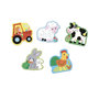 Voir la diapositive 2 : Juratoys-Janod 5 puzzles evolutifs Ferme