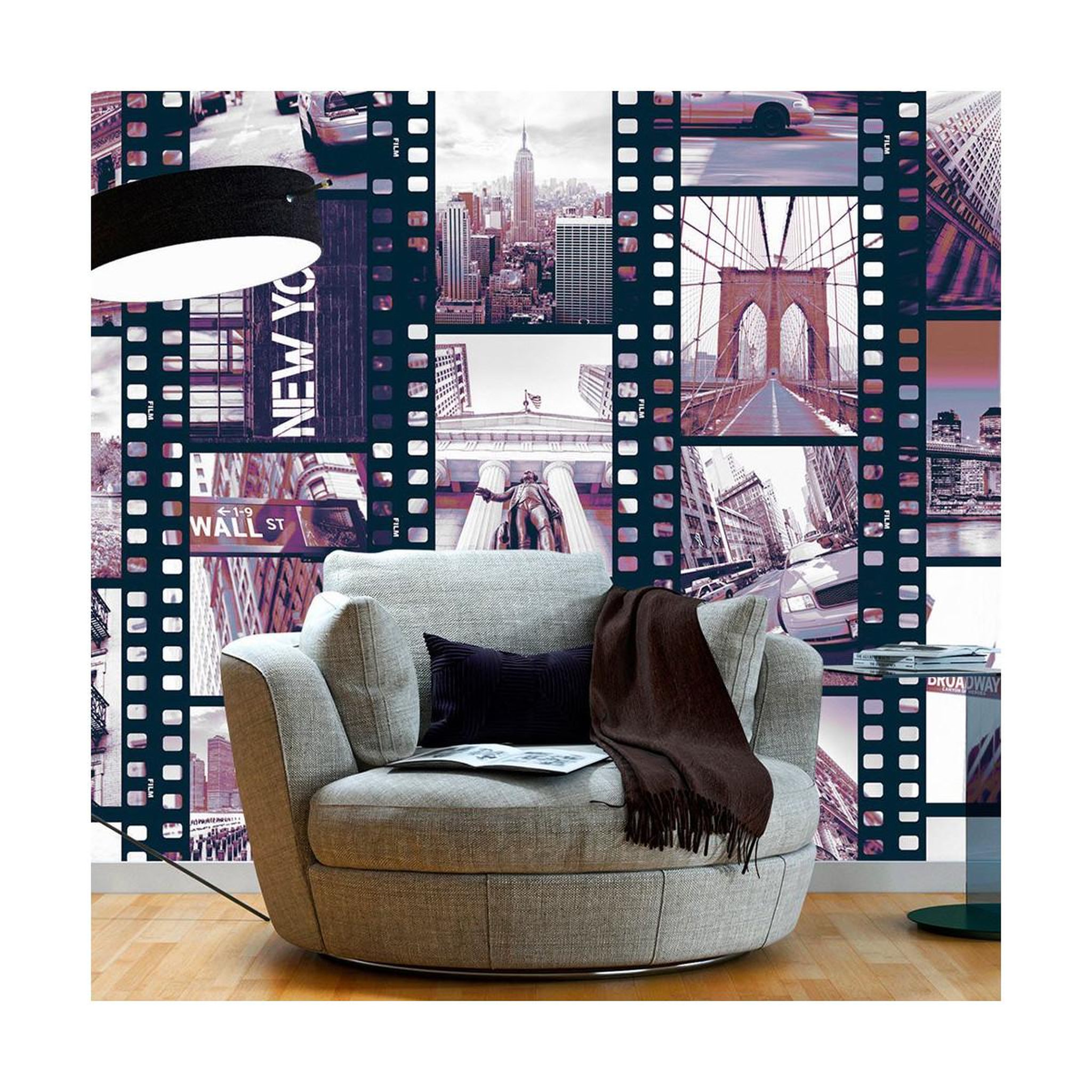 Paris Prix Papier peint  ny urban collage  50x1000cm