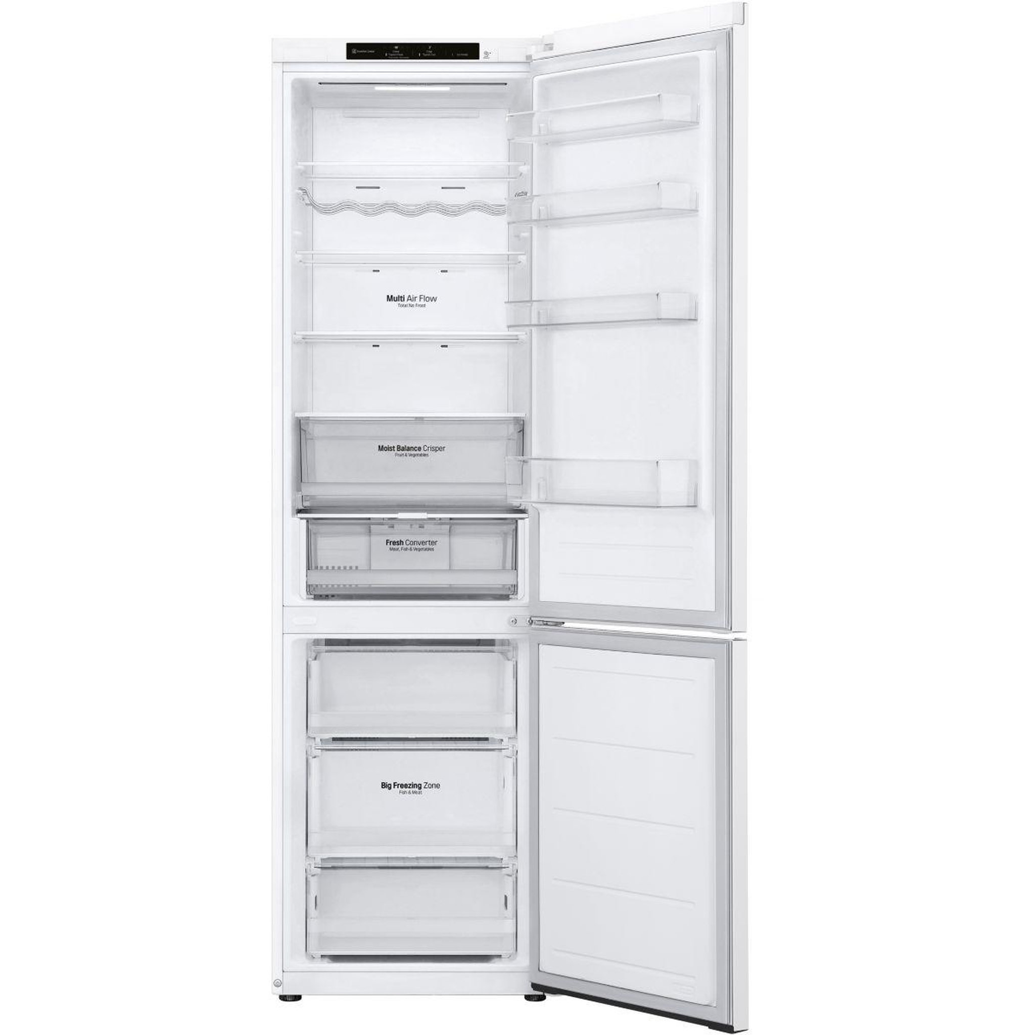 Voir la diapositive 3 : LG Réfrigérateur combiné GBV3200DSW