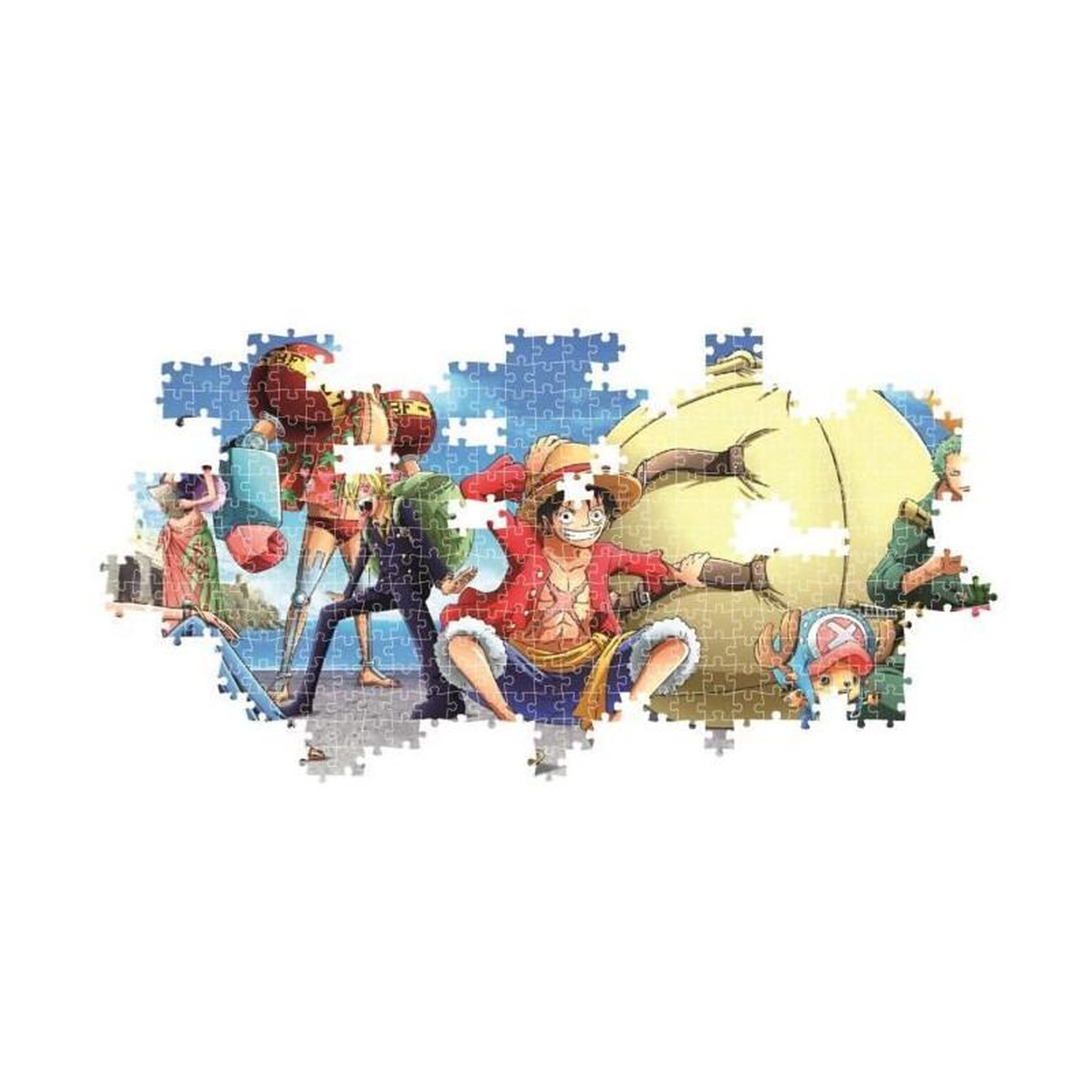 Voir la diapositive 3 : CLEMENTONI Puzzle 1000 pièces Panorama One Piece Compact – Clementoni