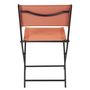 Voir la diapositive 5 : Paris Prix Lot de 4 Chaises Pliables  Jardin  79cm Terracotta