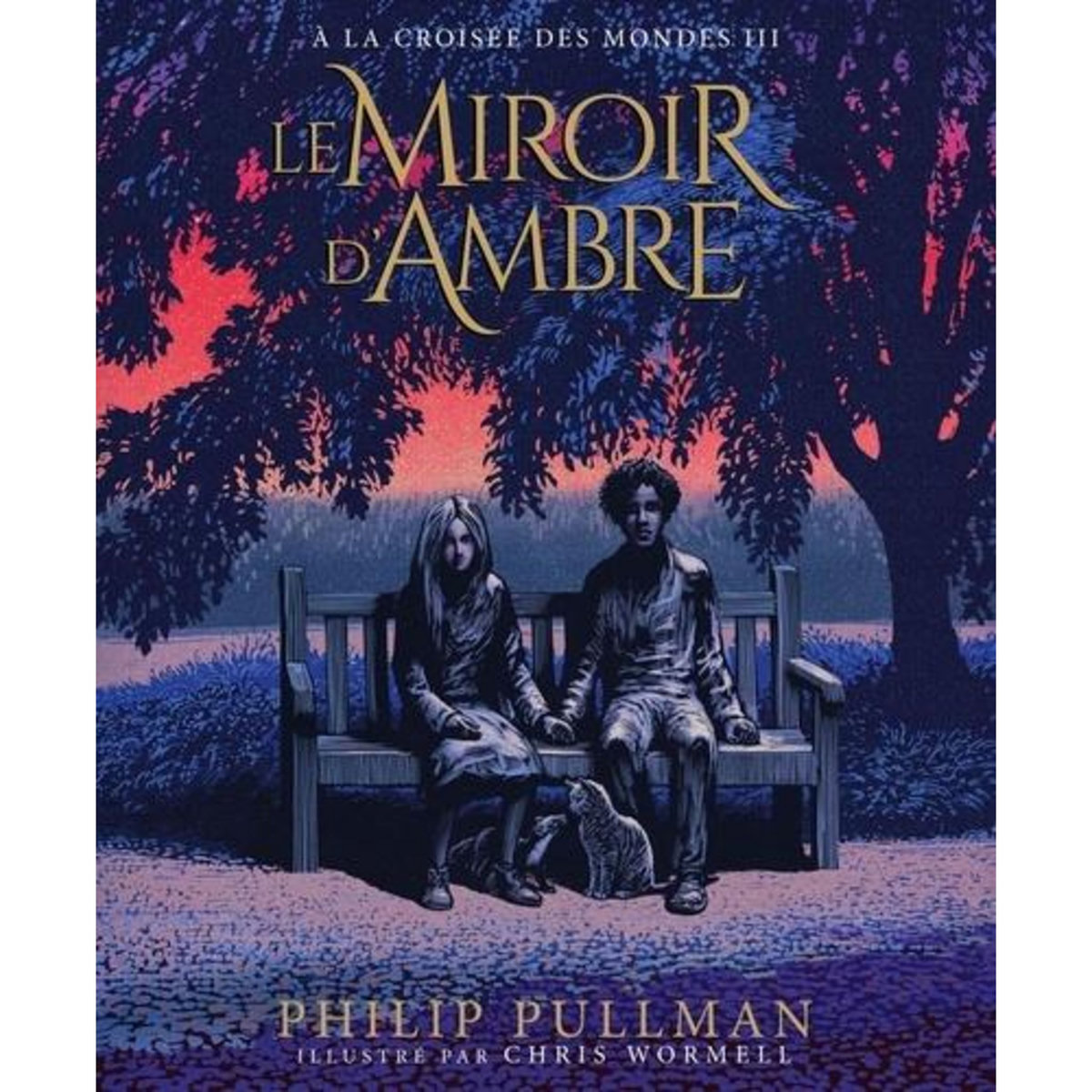 A LA CROISEE DES MONDES TOME 3 : LE MIROIR D'AMBRE. EDITION ILLUSTREE, Pullman Philip