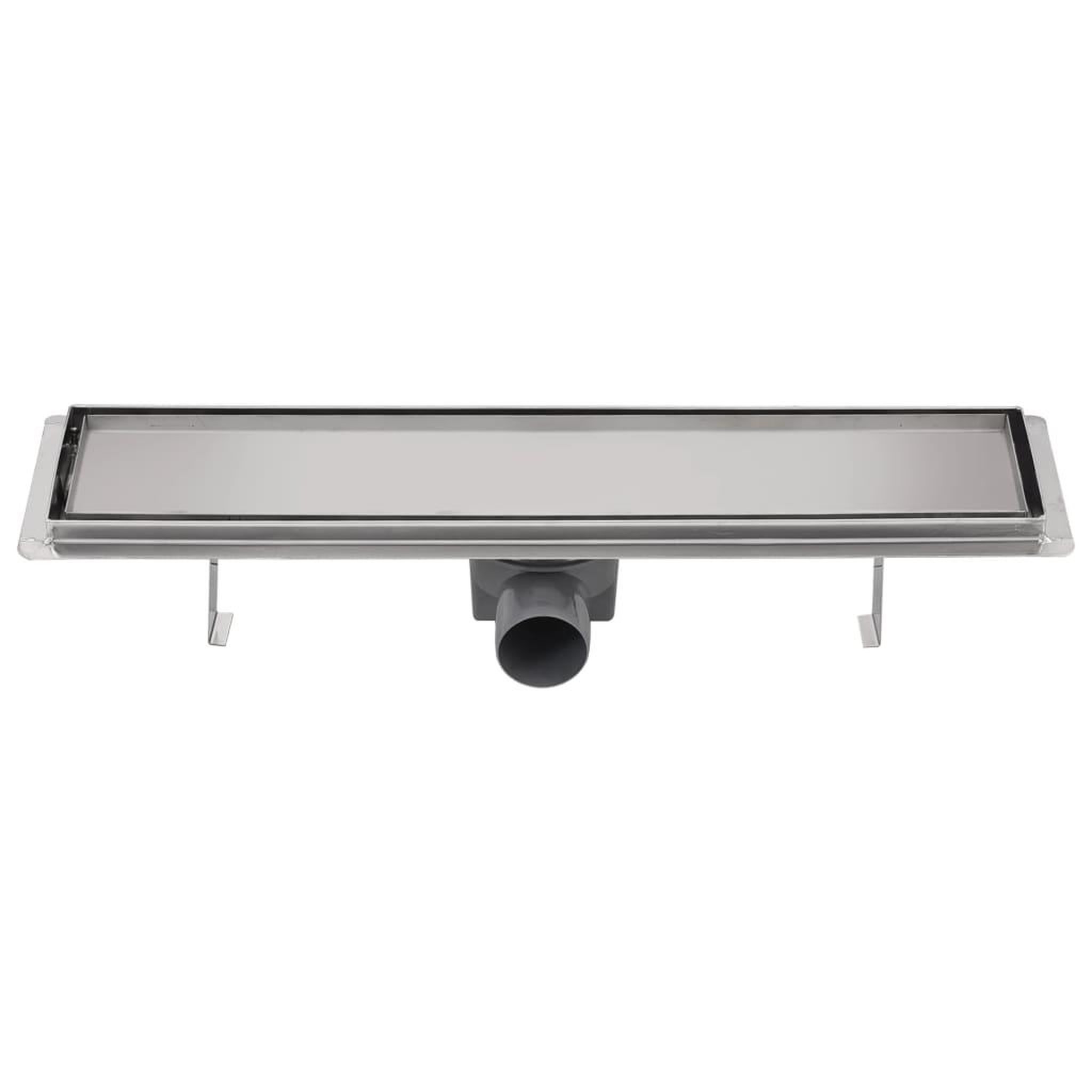 Voir la diapositive 4 : VIDAXL Drain de douche lineaire 530 x 140 mm Acier inoxydable