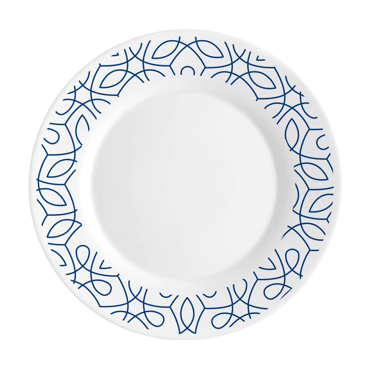 Service d'assiettes de 18 pièces Opale  Bormioli "RICAMO" 