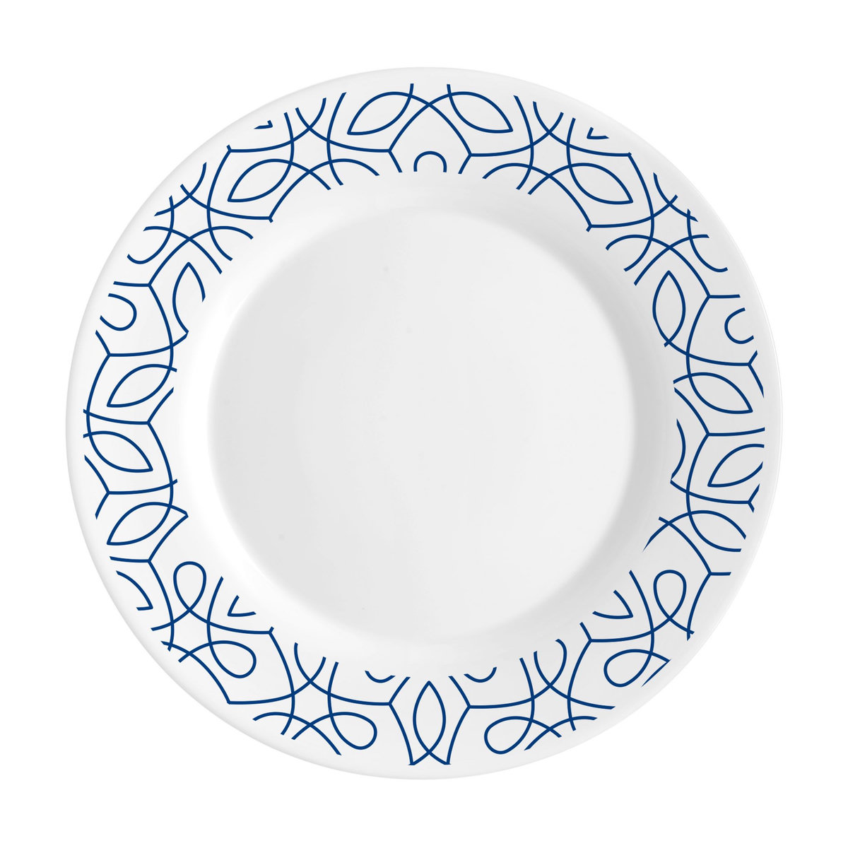 Service d'assiettes de 18 pièces Opale  Bormioli "RICAMO" 