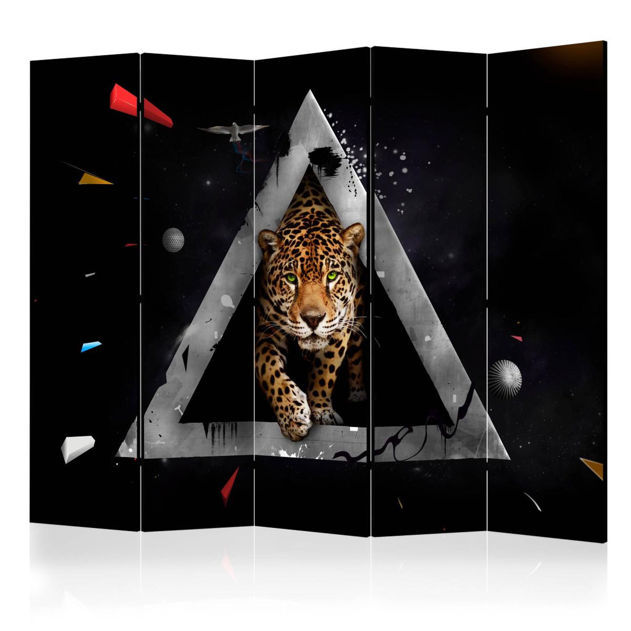 Paris Prix Paravent 5 volets  wild vision of the future  172x225cm