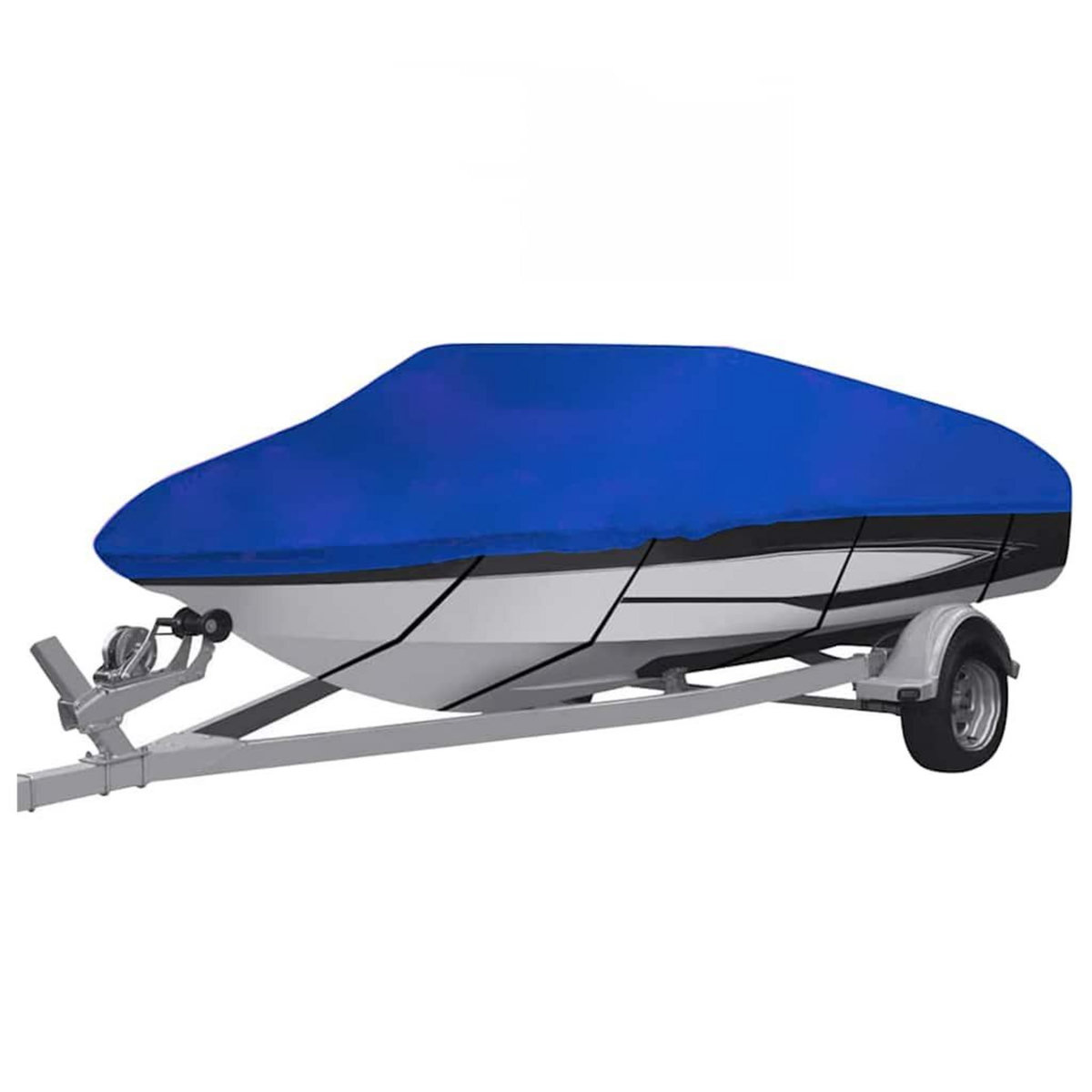 VIDAXL Housse de bateau Bleu 710x265x40 cm
