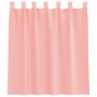 Voir la diapositive 4 : VIDAXL Rideaux en voile avec passe-tringles 2 pcs rose