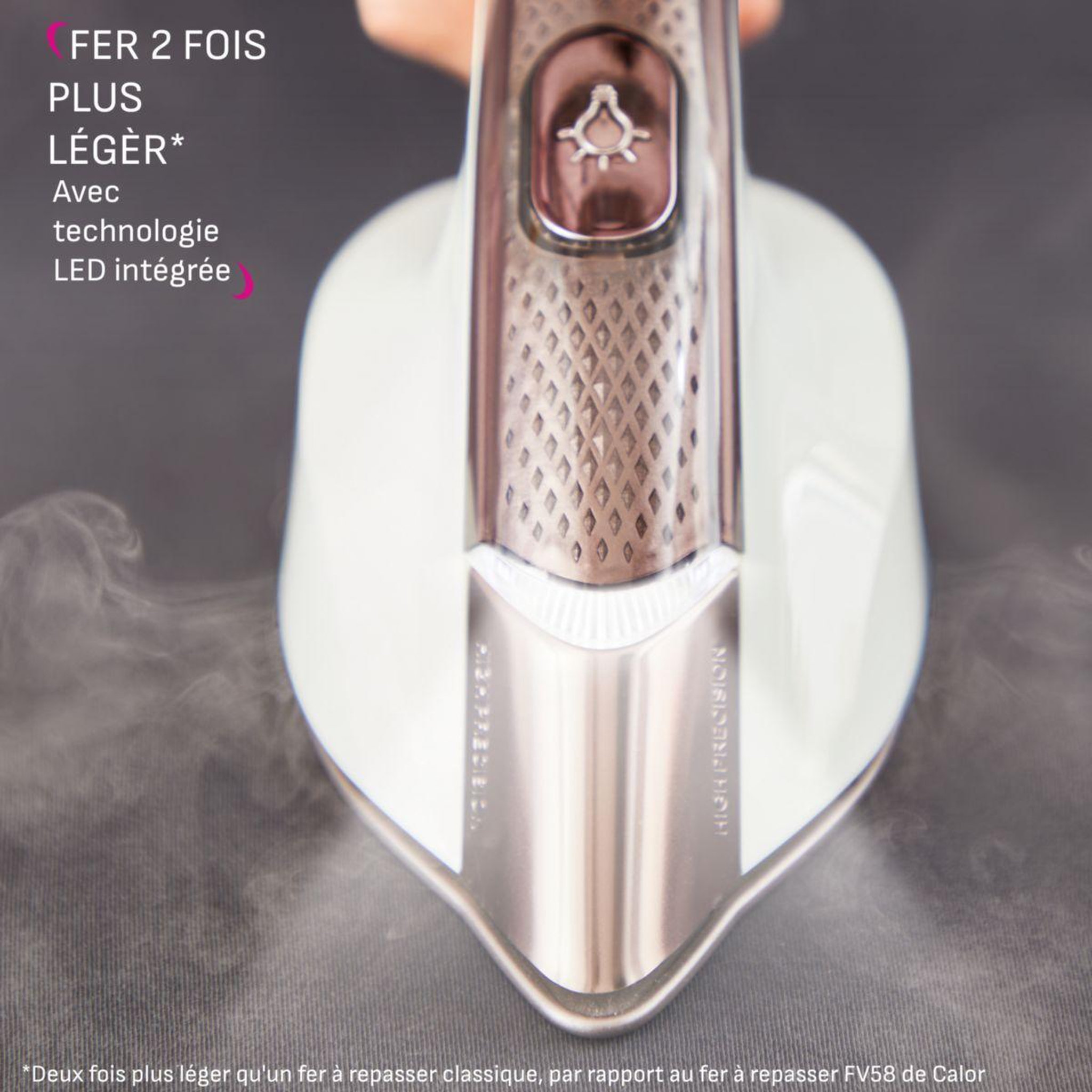 Voir la diapositive 4 : CALOR Défroisseur vapeur Ixeo Vision QT1811C0