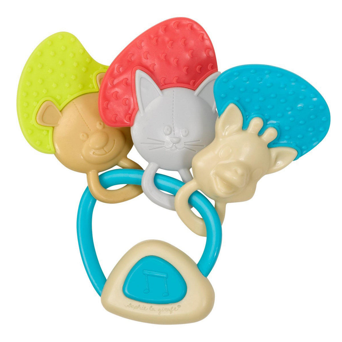 VULLI Hochet clés musical Sophie la Girafe