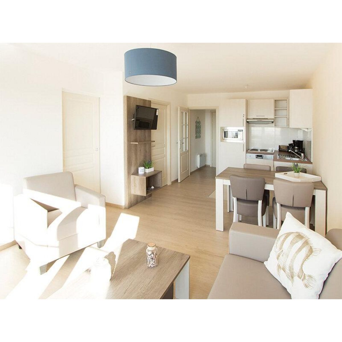 Smartbox 4 jours en famille dans un studio sur la Côte d'Opale - Coffret Cadeau Séjour