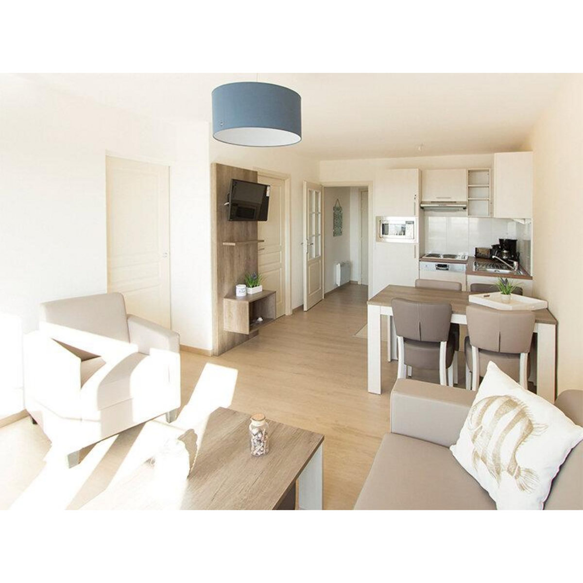 Smartbox 4 jours en famille dans un studio sur la Côte d'Opale - Coffret Cadeau Séjour