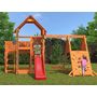 Voir la diapositive 2 : Fungoo Aire de jeux Big Leader Spider + Bac à sable + Corde + Toboggan Bleu - Fungoo