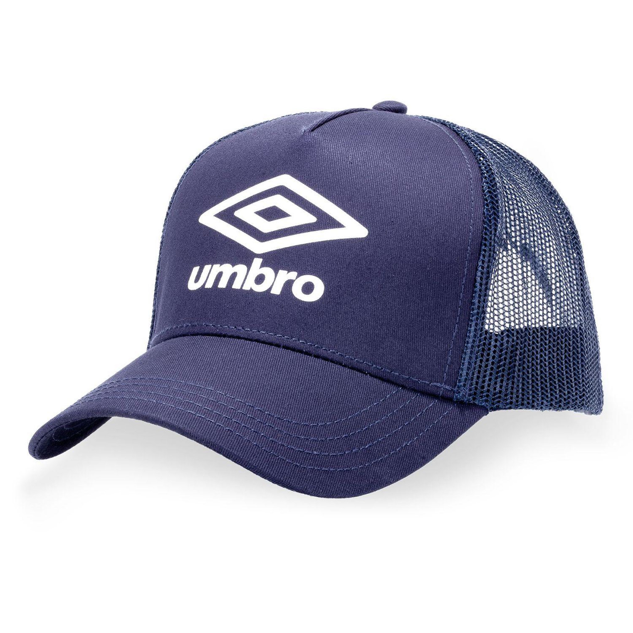 UMBRO Casquette baseball avec filet net. Coloris disponibles : Bleu