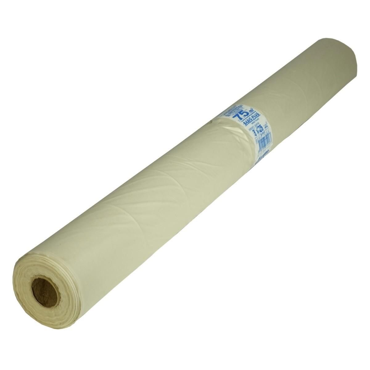 Tecplast Bache peinture 3x25 m 40 microns Protection 75 m2 Translucide 3x25 m Haute Qualité