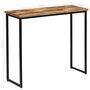 Voir la diapositive 6 : VIDAXL Table console Teck recycle massif 90 x 30 x 76 cm