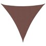 Voir la diapositive 2 : VIDAXL Voile de parasol tissu oxford triangulaire 6x6x6 m marron