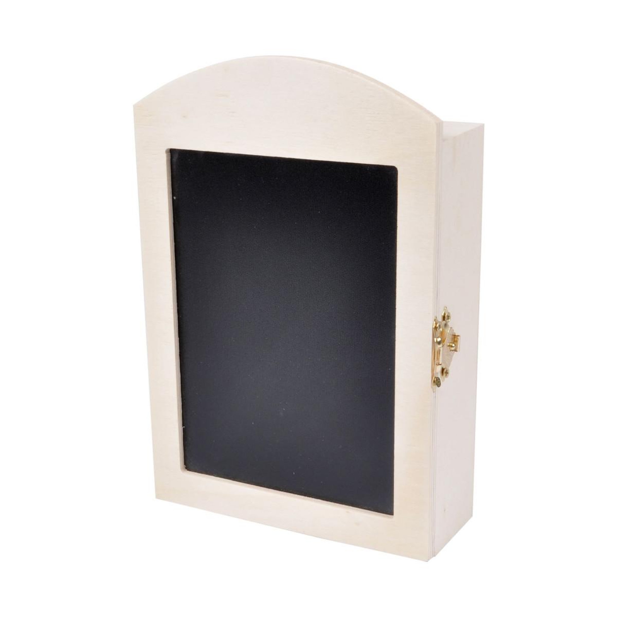 ARTDESIGN Boîte à Clés avec Porte  Ardoise  19cm Naturel