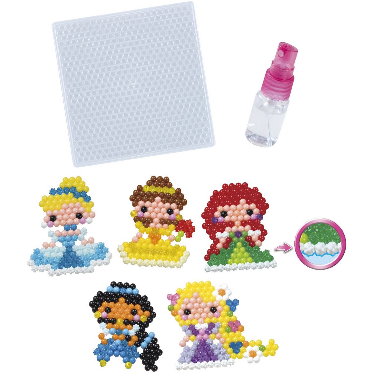 Epoch d'Enfance Le kit des merveilleuses Princesses Disney Aquabeads