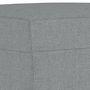 Voir la diapositive 5 : VIDAXL Repose-pied Gris clair 60x50x41 cm Tissu