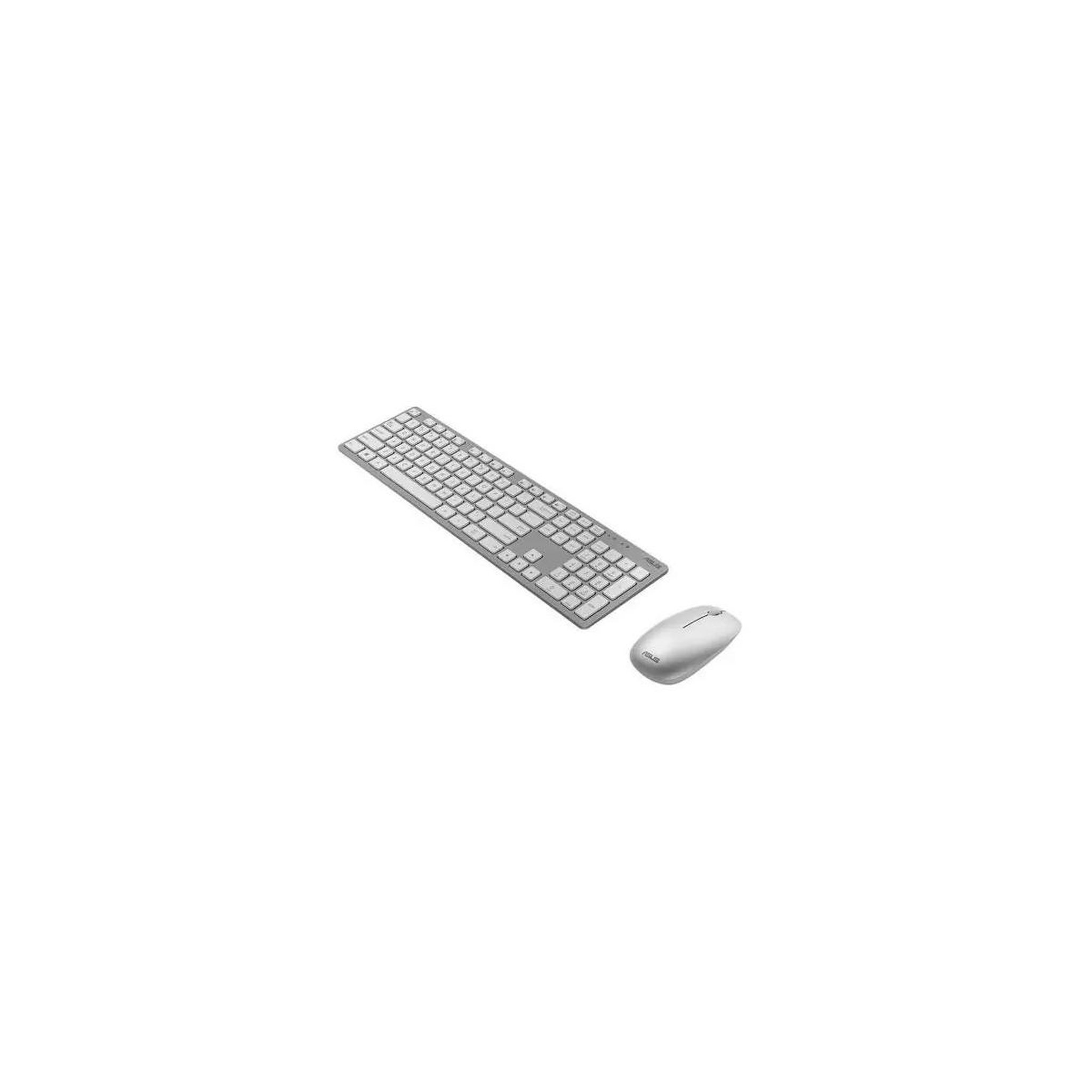 Voir la diapositive 2 : ASUS Asus w5000 clavier souris incluse maison/bureau rf sans fil qwerty italien blanc