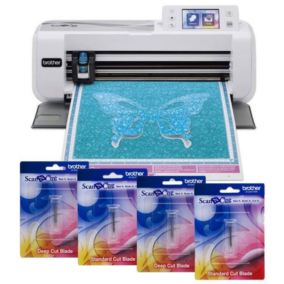 Brother Machine de découpe ScanNCut CM300 + 2 lames standard + 2 lames profondes