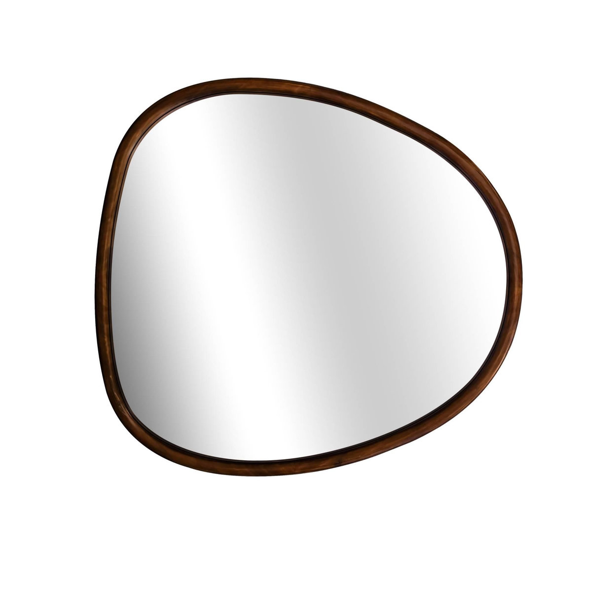 SWEEEK Miroir organique en bois de sapin 75cm