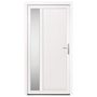 Voir la diapositive 3 : VIDAXL Porte d'entree Blanc 108x208 cm PVC