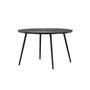 Voir la diapositive 3 : Paris Prix Table de Jardin Design  San Vito  120cm Noir