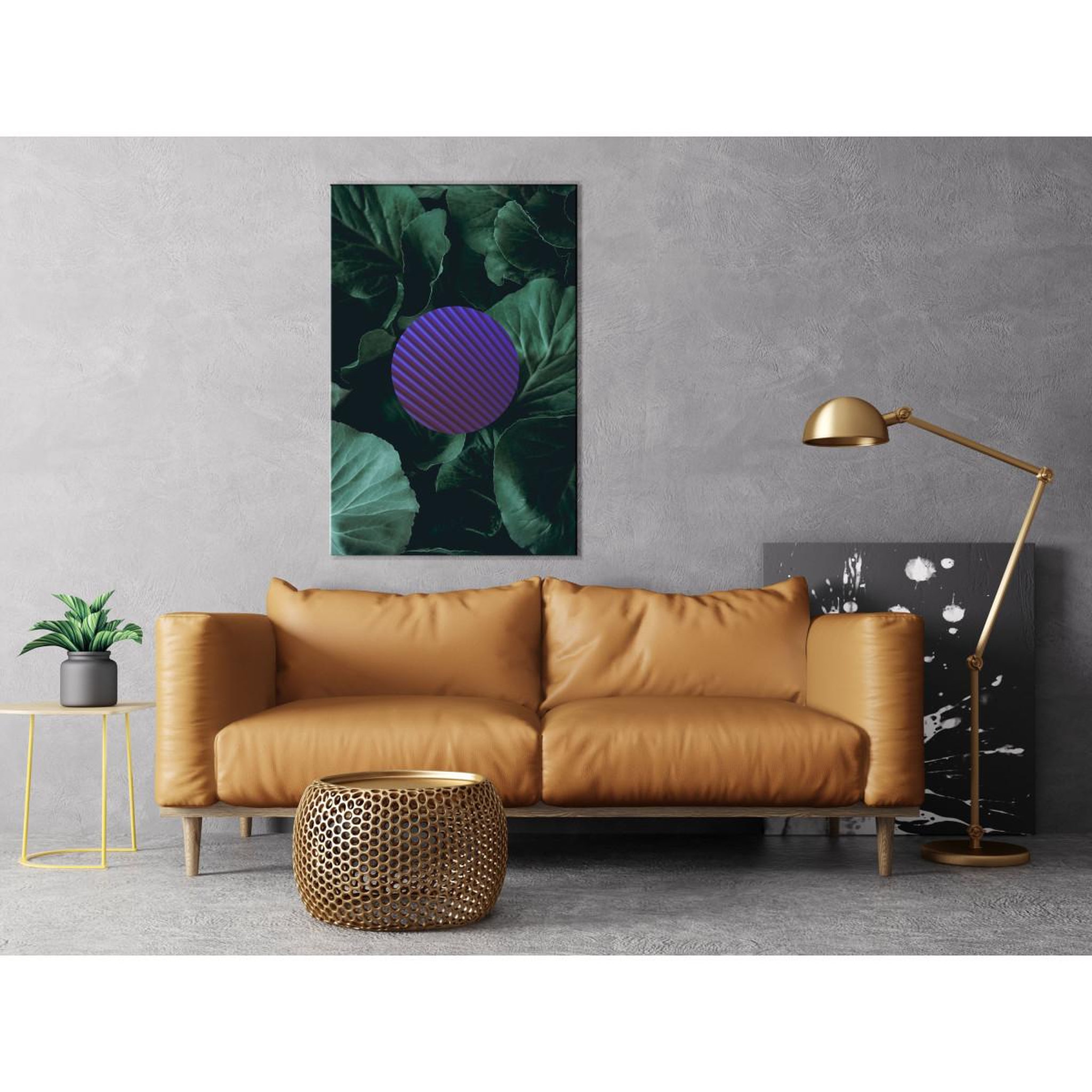 Voir la diapositive 2 : Paris Prix Tableau imprimé  botanical abstraction
