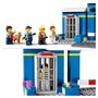 Voir la diapositive 5 : LEGO City 60370 La course poursuite au poste de police, Voiture Jouet et Moto, Prison, 4 Minifigurines et Figurine de Chien, Évasion Prison