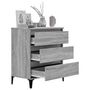 Voir la diapositive 4 : VIDAXL Buffet Sonoma gris 60x35x70 cm Bois d'ingenierie