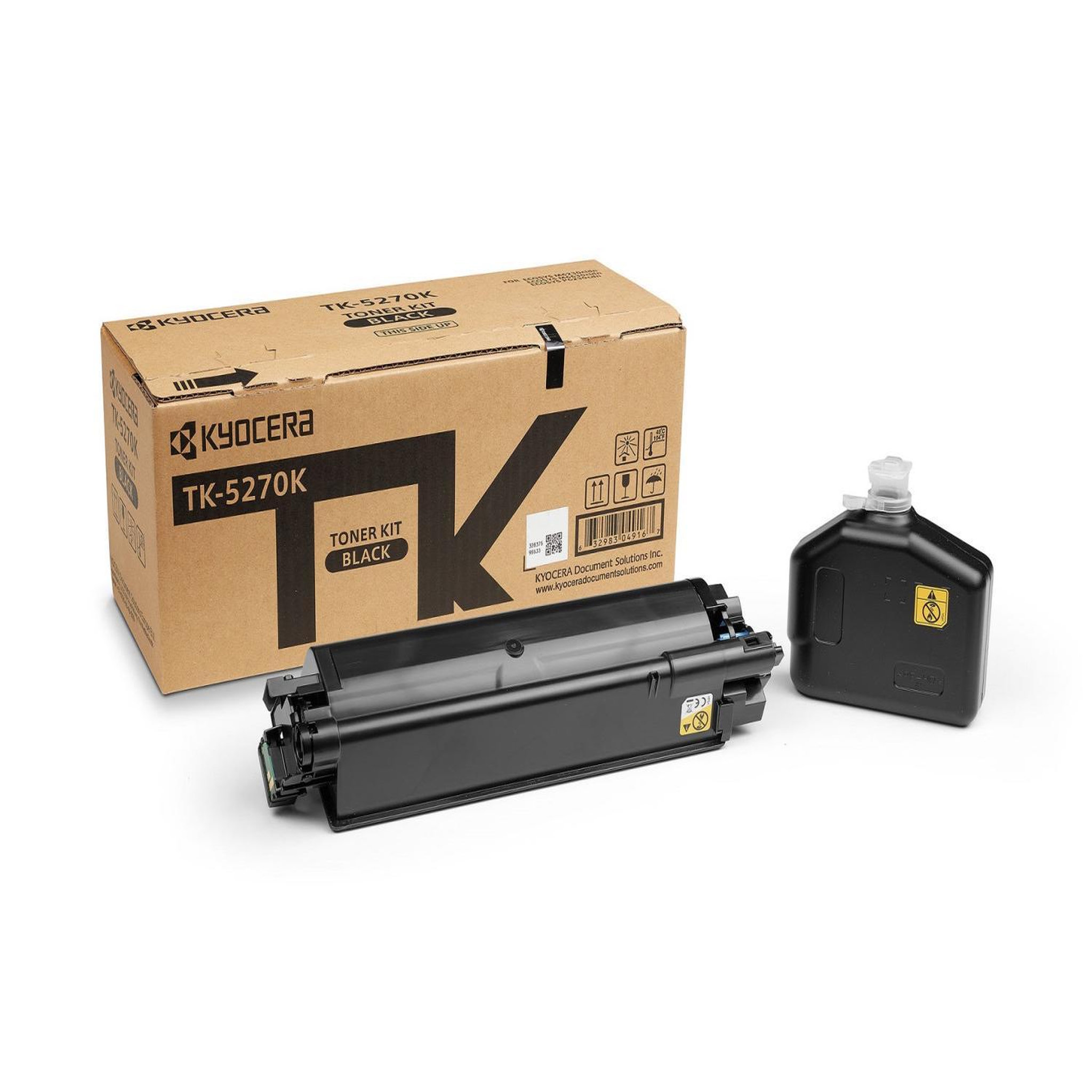 Voir la diapositive 3 : Kyocera Kyocera Toner TK-5270K TK5270K Toner-Kit TonerKit Black Schwarz (1T02TV0NL0)