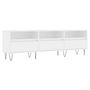 Voir la diapositive 2 : VIDAXL Meuble TV blanc 150x30x44,5 cm bois d'ingenierie