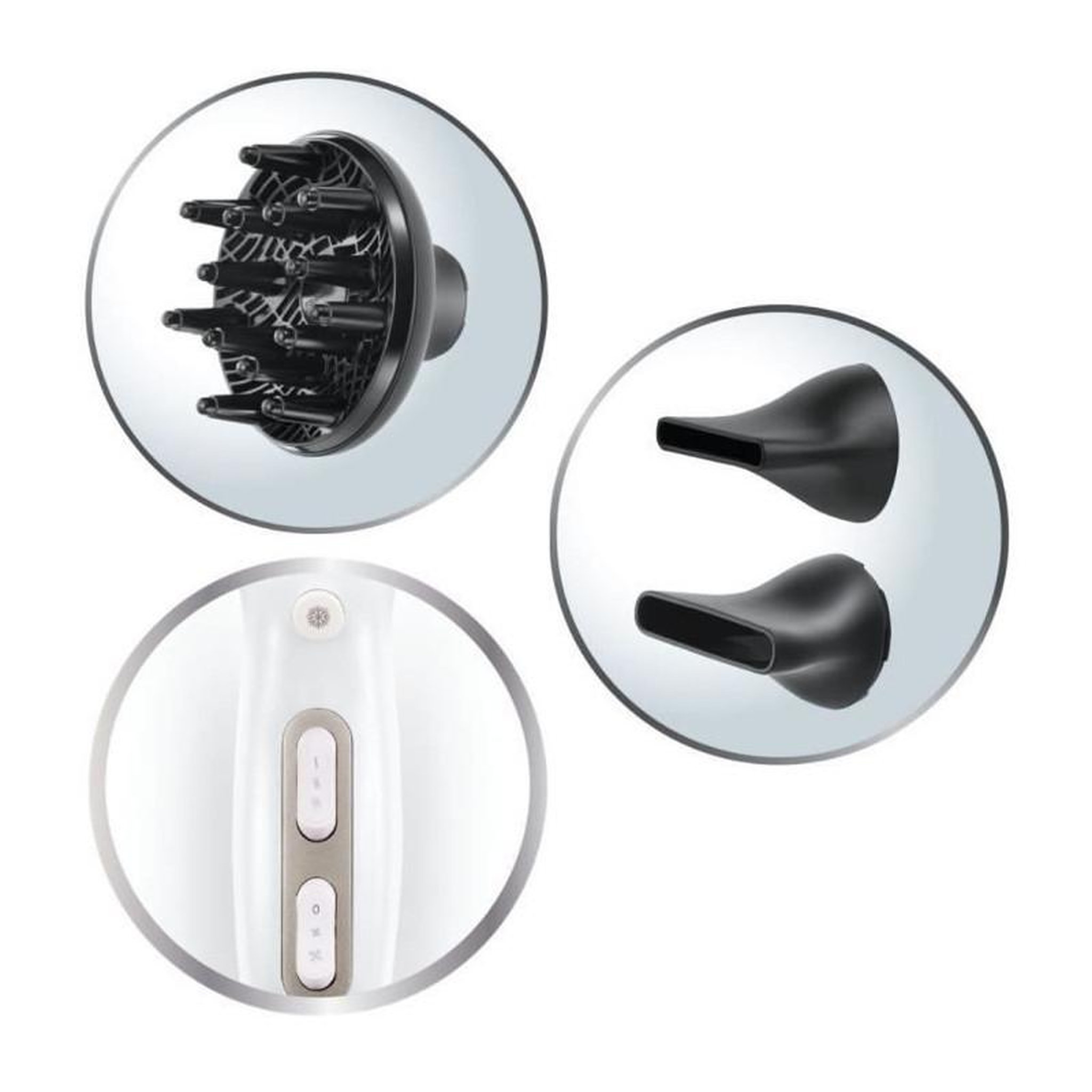 Voir la diapositive 3 : REMINGTON REMINGTON AC8901 Seche-cheveux Hydraluxe - 2300 W - Moteur AC