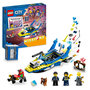 Voir la diapositive 2 : LEGO City 60355 Mission détective de la police sur l'eau, Jouet Interactif avec Bateau