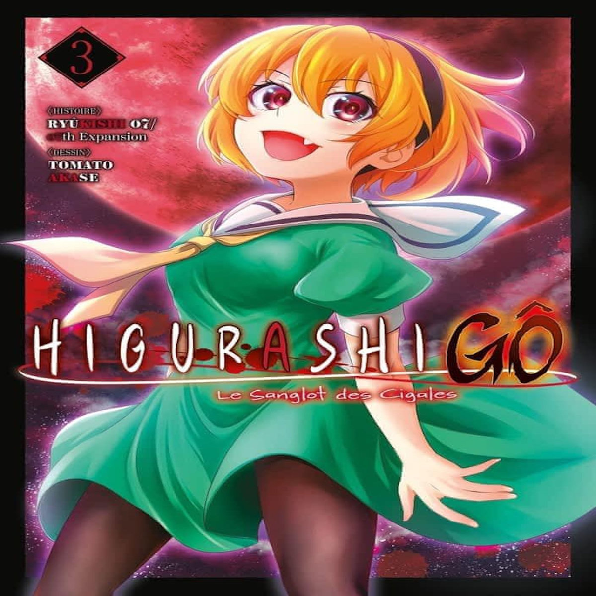 HIGURASHI - LE SANGLOT DES CIGALES : GO TOME 3 , Ryukishi07