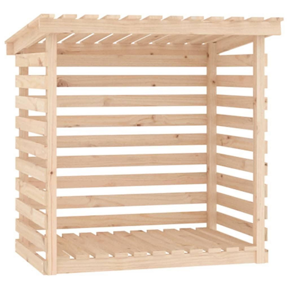 VIDAXL Support pour bois de chauffage 108x73x108 cm Bois de pin