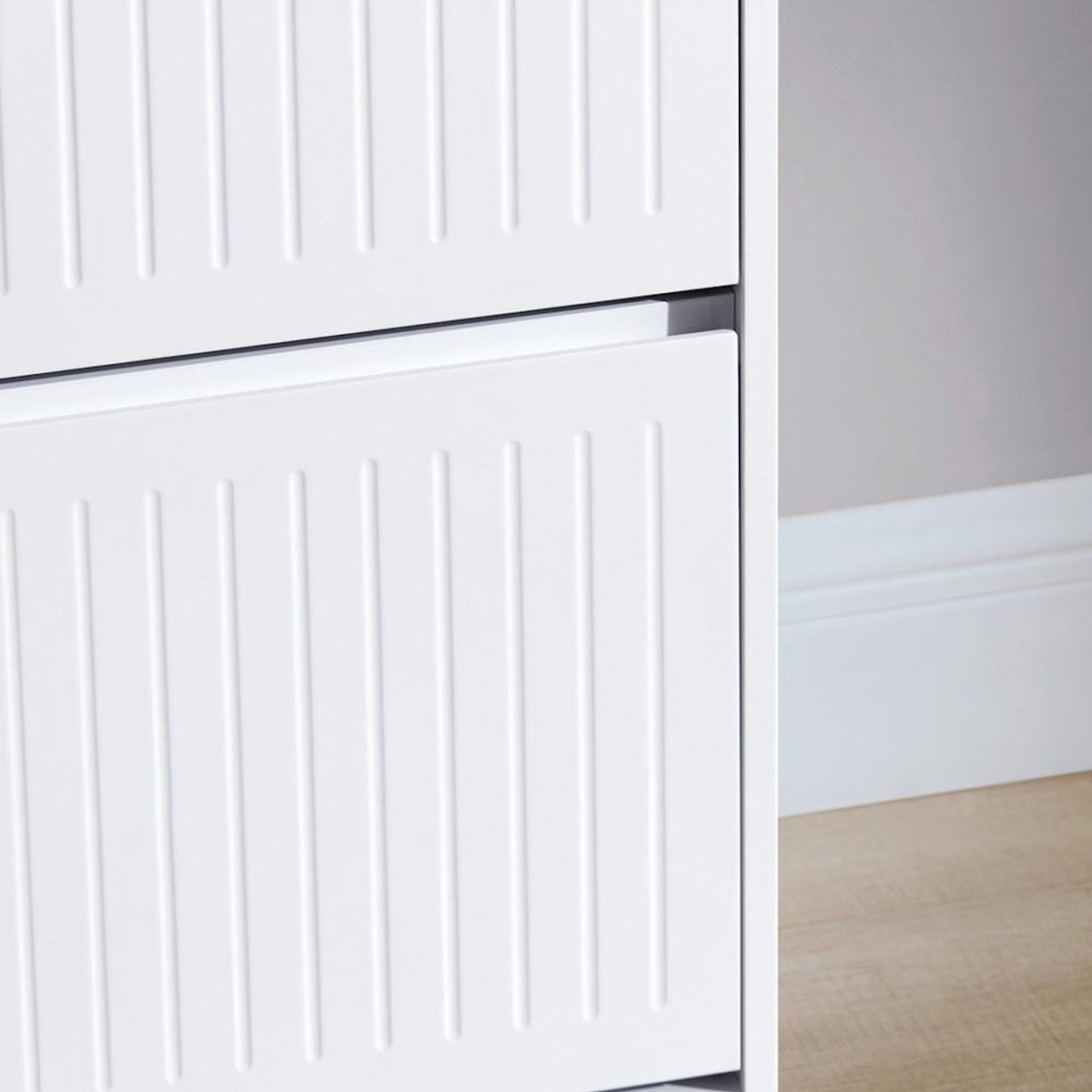 SOBUY SoBuy - Meuble À Chaussures 2 portes - Nordique - FSR165-K