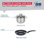 Voir la diapositive 2 : ELO Ensemble de 1 Poêle de cuisson 20 cm et 1 faitout 14 cm Elo Prima Brillant