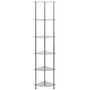 Voir la diapositive 2 : VIDAXL Etagere a 6 niveaux Transparent 30x30x160 cm Verre trempe