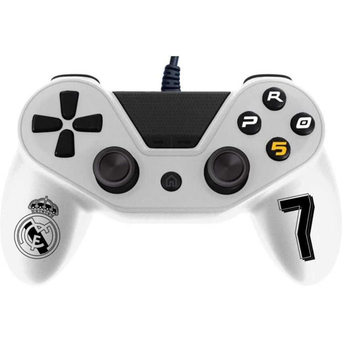 SUBSONIC Manette filaire Pro 5 PS4 - Real Madrid