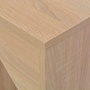 Voir la diapositive 5 : VIDAXL Table de bar avec tablette amovible Chene 138x39x110 cm