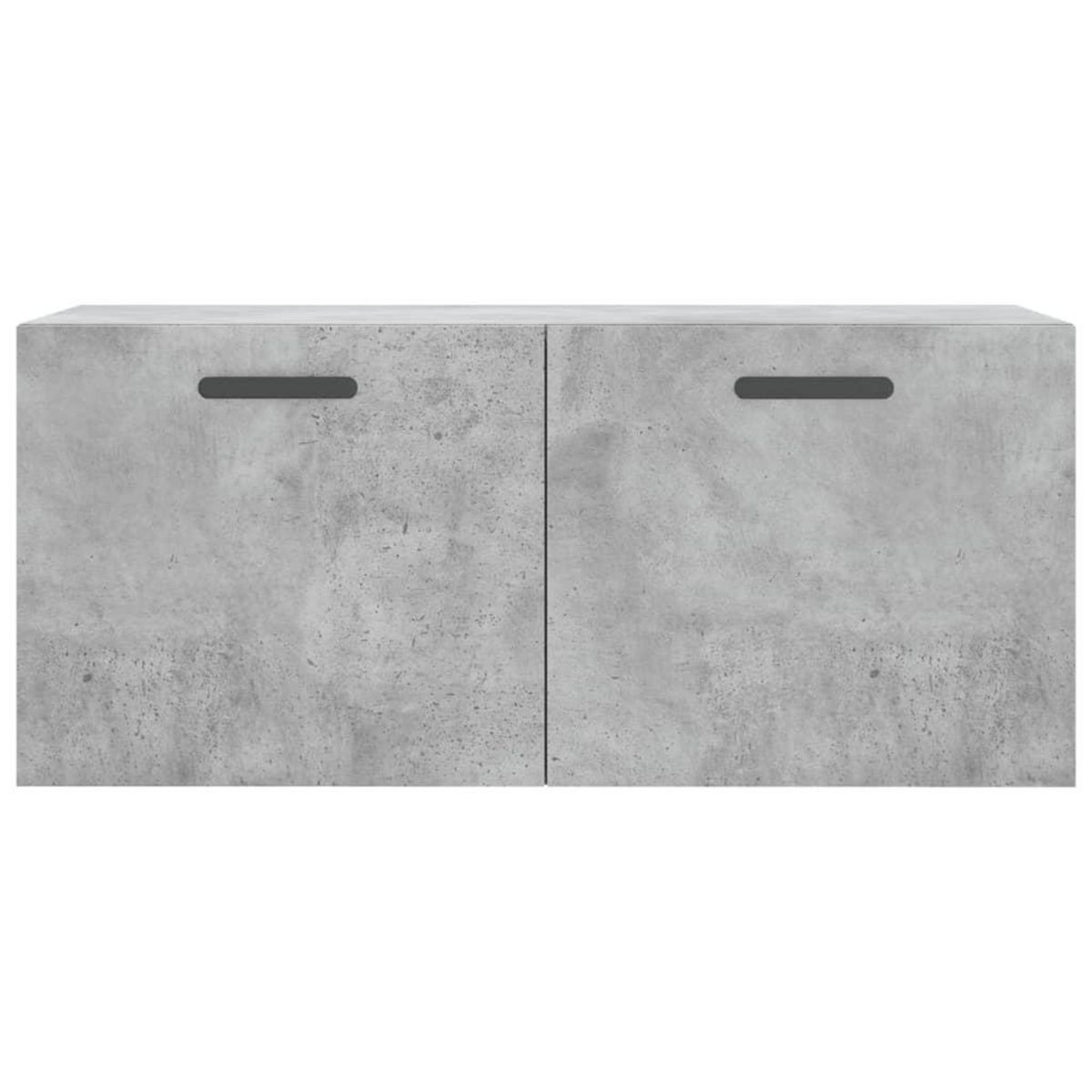 VIDAXL Armoire murale gris beton 80x36,5x35 cm bois d'ingenierie