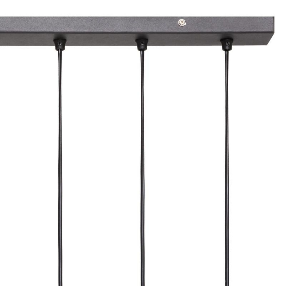 ATMOSPHERA Suspension style loft new-yorkais  Hune  métal noir Atmosphera