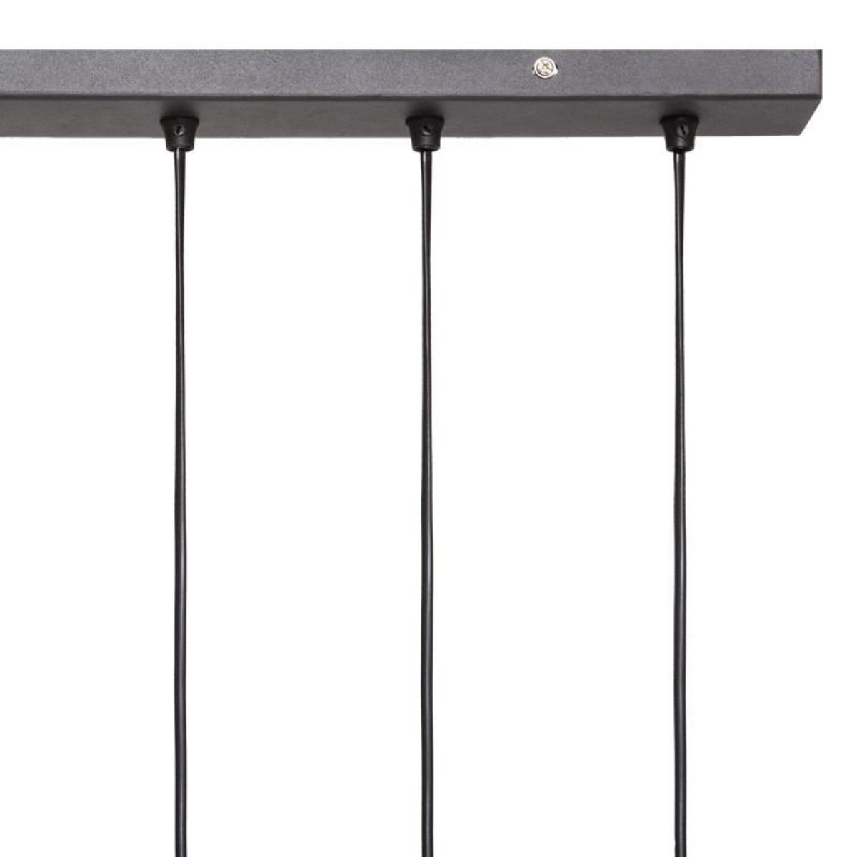 ATMOSPHERA Suspension style loft new-yorkais  Hune  métal noir Atmosphera