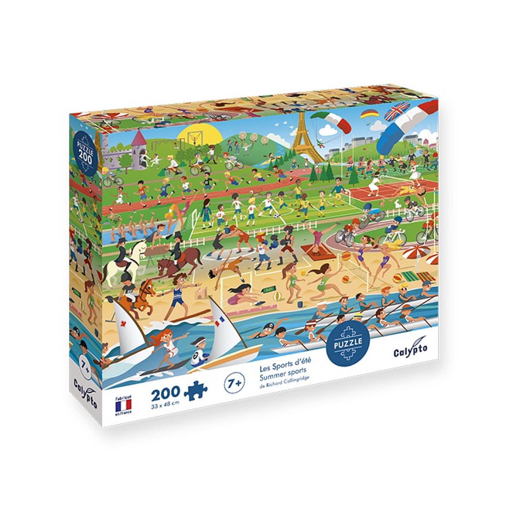 Voir la diapositive 1 : Sentosphere Puzzle 200 pieces Les sports d'été