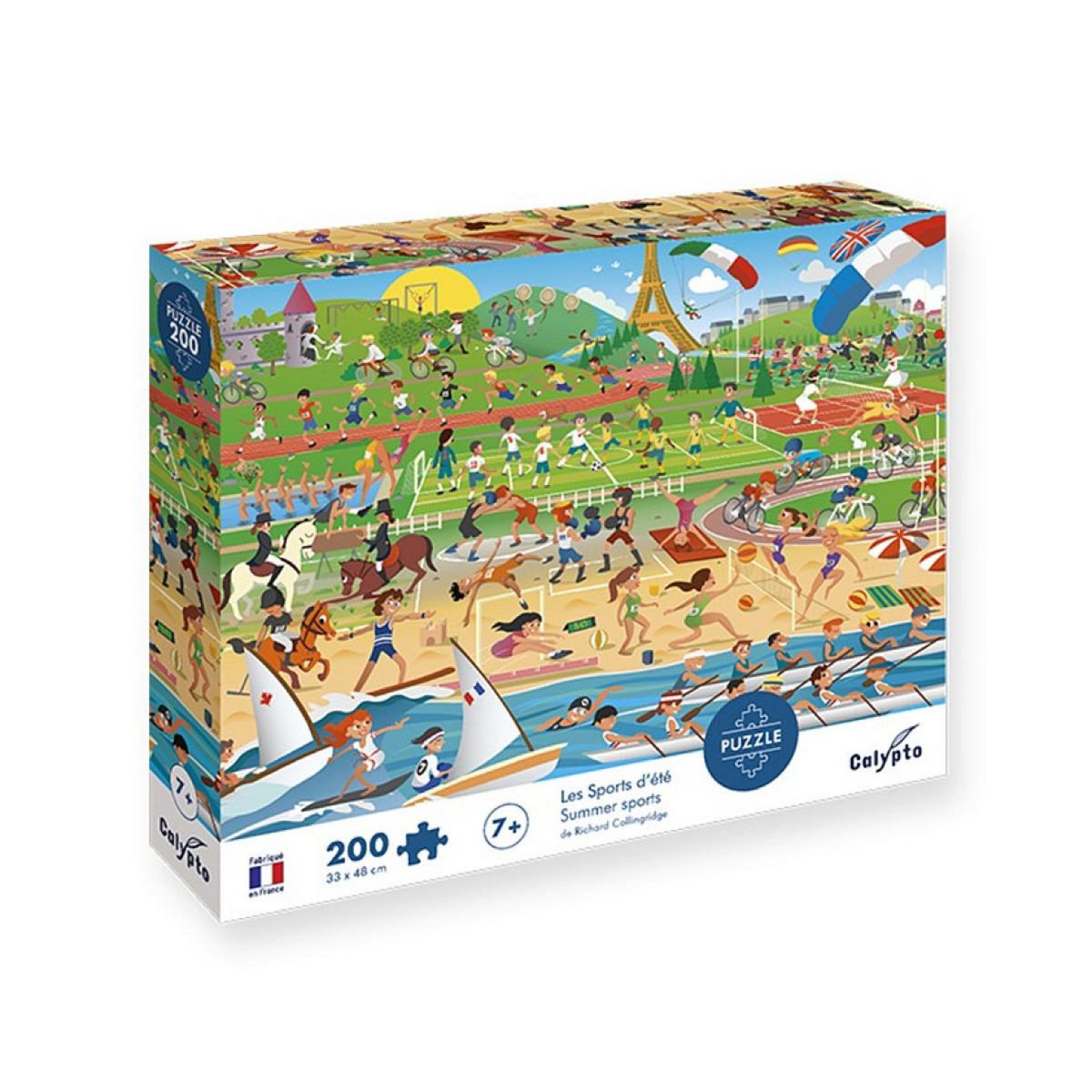 Sentosphere Puzzle 200 pieces Les sports d'été