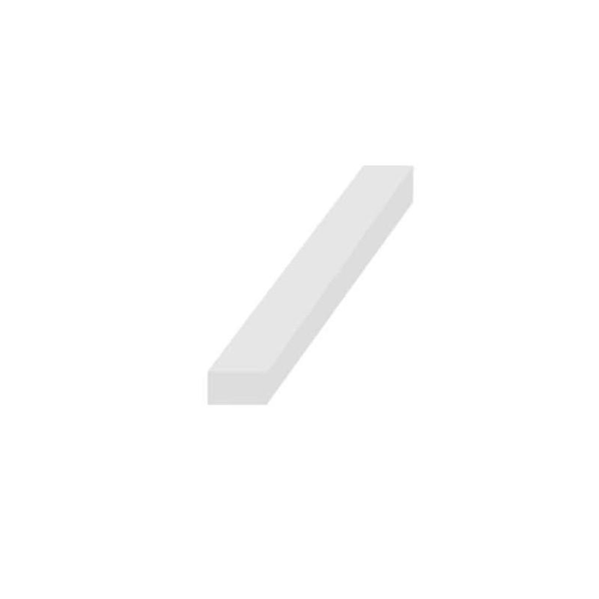 ESPACE-BRICOLAGE Bande caoutchouc spongieux silicone blanc 30x20mm longueur 1m